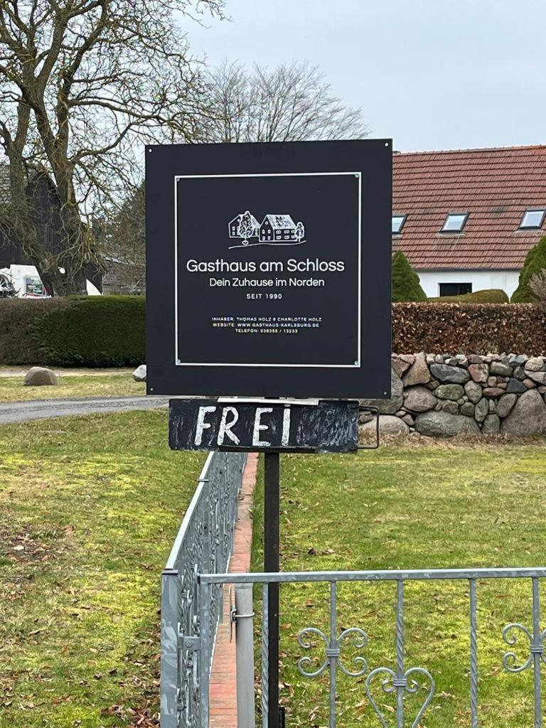 Gasthaus Am Schloss Karlsburg Eksteriør bilde